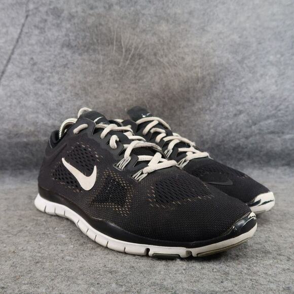 Nike Shoes Womens 8.5 Sneaker Athletic Running Cross Trainer Free TR Fit 4 Black - Picture 1 of 13